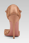Barbara Lace Mary Jane 105 Latte Lace