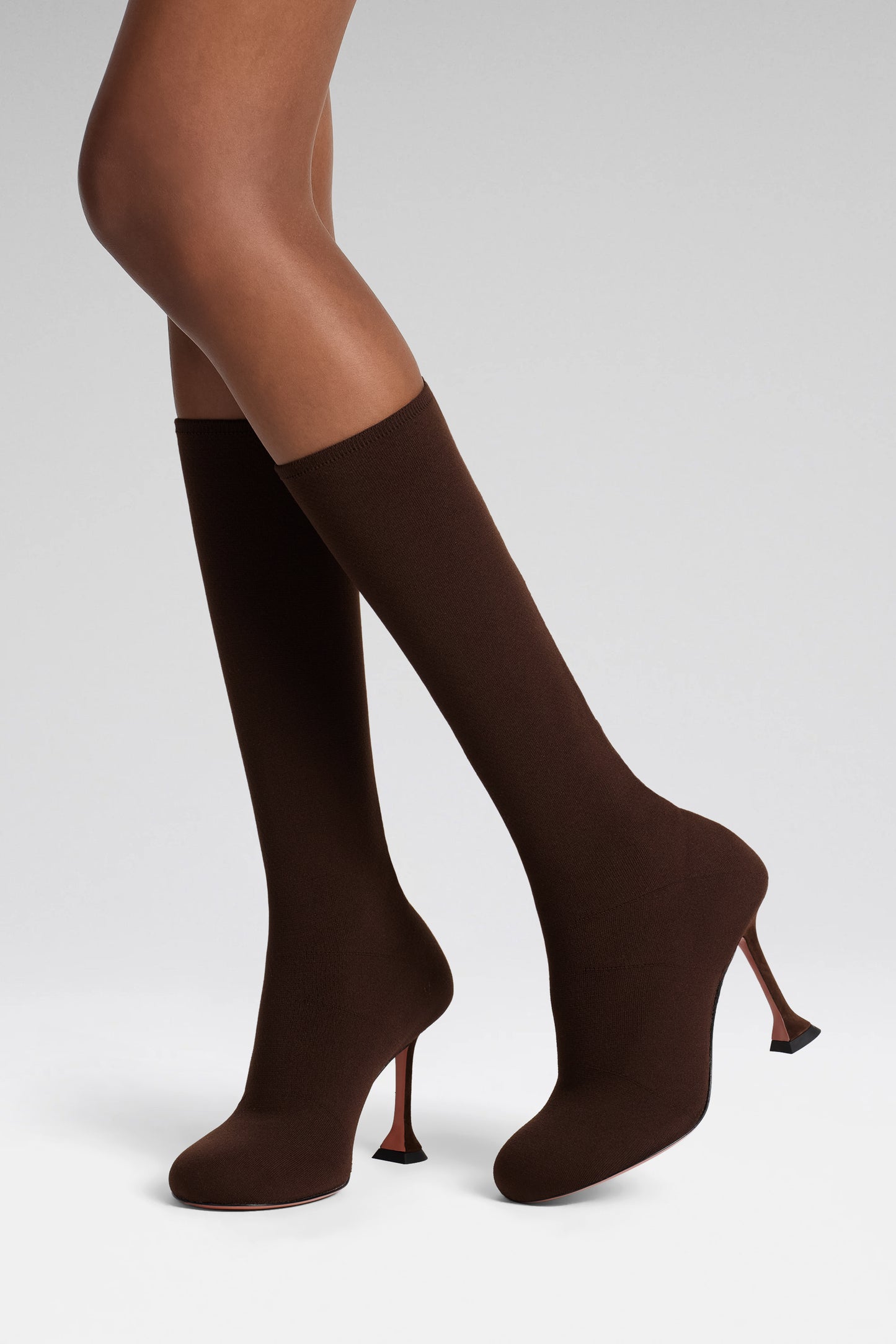 Veneda Stretch Boot 95 Coffee Fine Knit