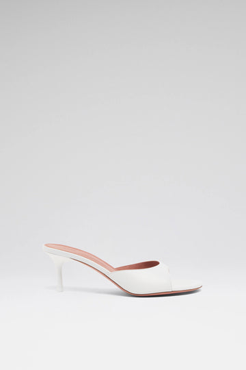 Jeanne Slipper 60 White Nappa