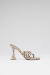 Shiona Slipper Print Snake Natural  