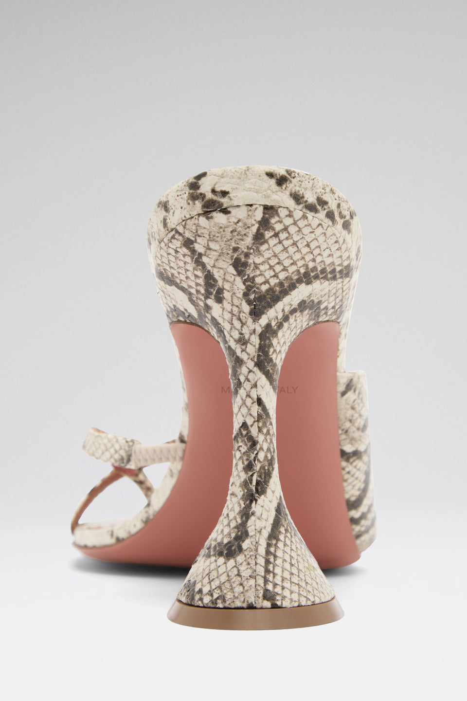 Shiona Slipper Print Snake Natural  