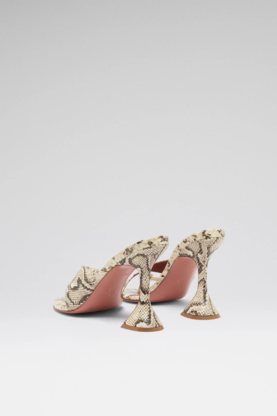 Shiona Slipper Print Snake Natural  