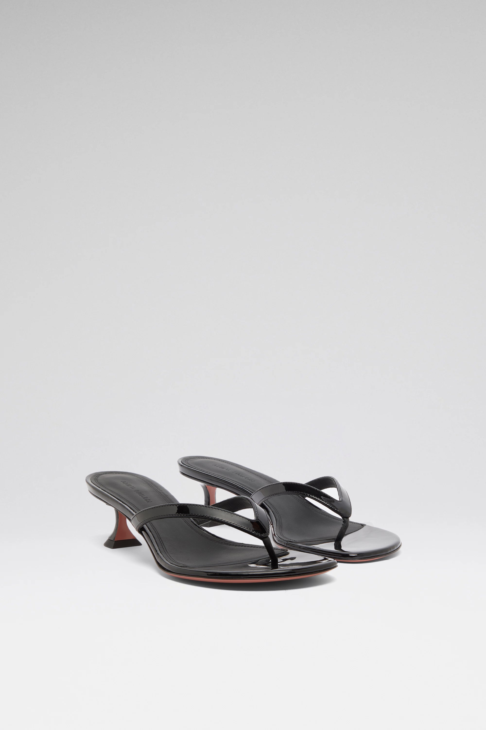Juliette Thong Sandal 45 Black Patent