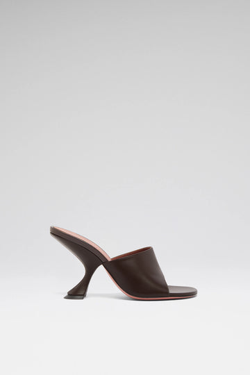Taylor Slipper 90 Coffee Nappa