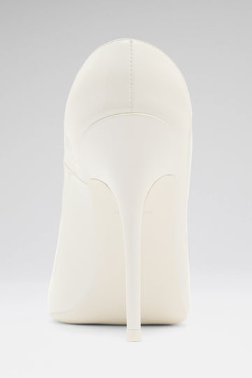 Anok Mule 105 White Patent