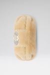 Camelia Clutch Beige Shearling