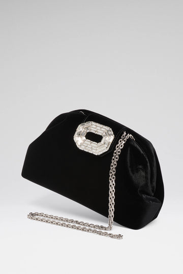 Camelia Bag Black Velvet