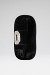 Camelia Clutch Black Velvet