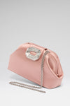 Camelia Clutch Powder Satin
