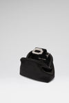 Camelia Micro Bag Black Satin
