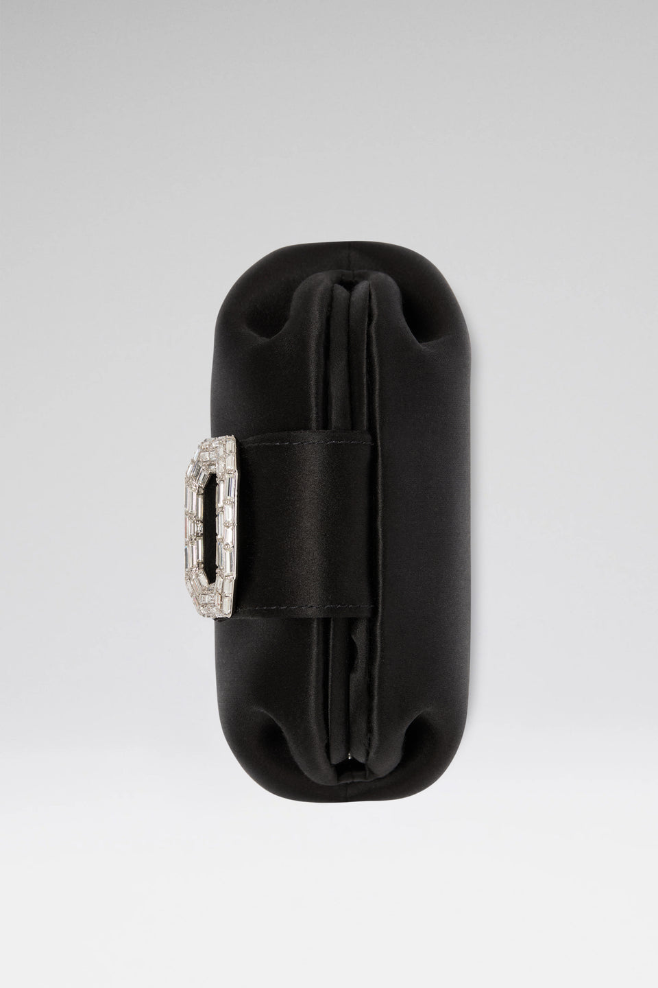 Camelia Micro Bag Black Satin