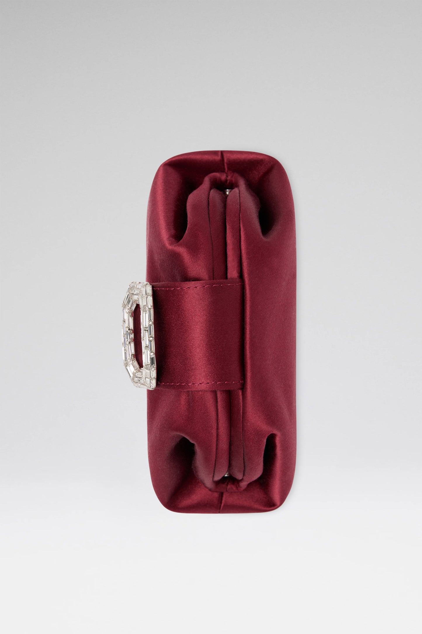 Camelia Micro Bag Wine Satin