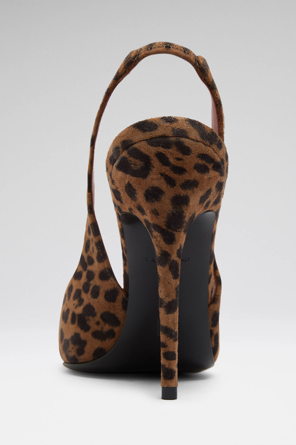 Anok Sling 105 Leopard Printed Suede