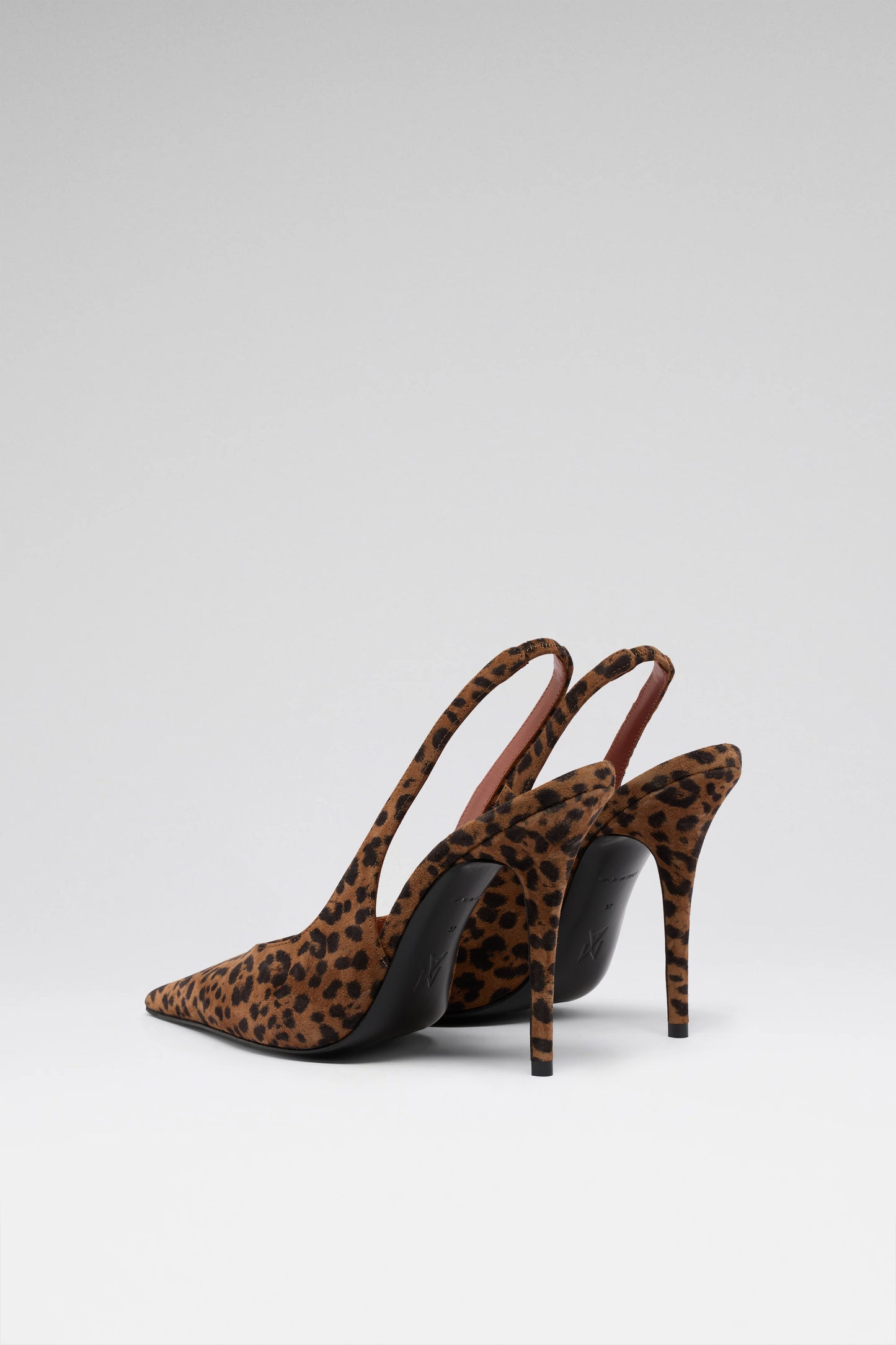 Anok Sling 105 Leopard Printed Suede