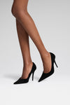 Barbara Pump 105 Black Suede
