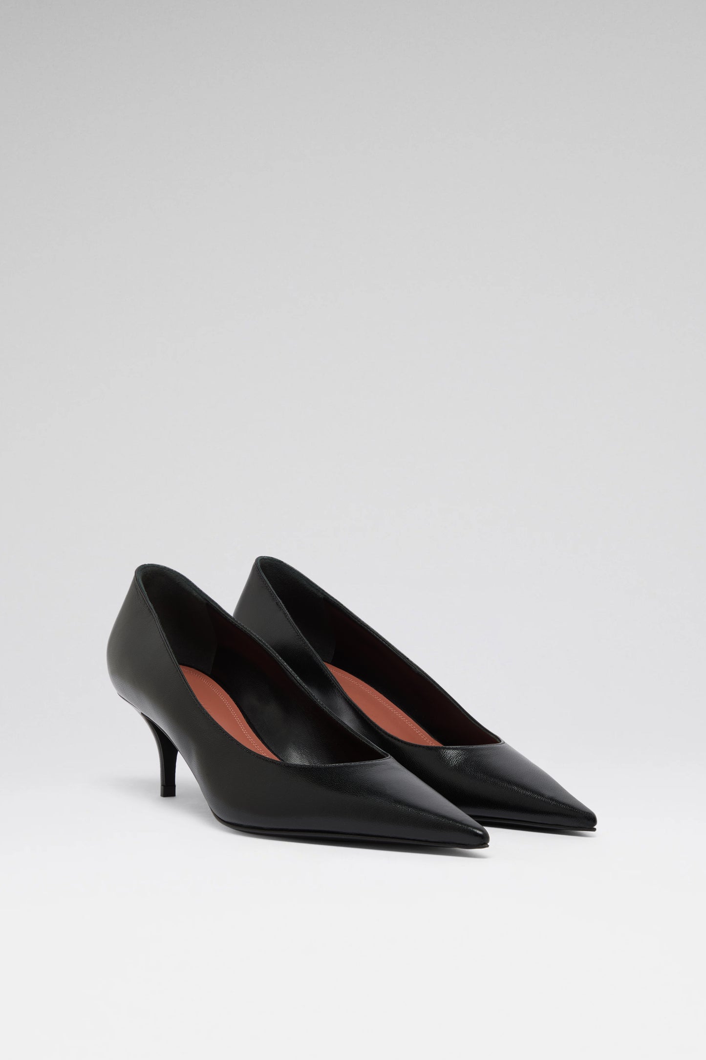Barbara Pump 55 Black Nappa