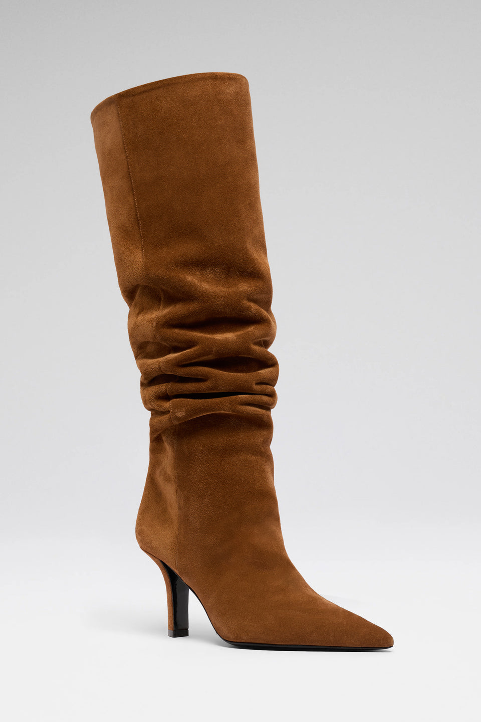 Christine Slouch Boot 80 Cognac Crosta