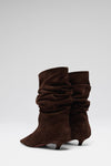 Jamie coffee crosta luxury booties
