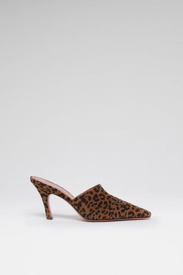 Jamie Mule 80 Leopard Printed Pony