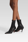 Jamie Stretch Bootie 80 Black Stretch Nappa
