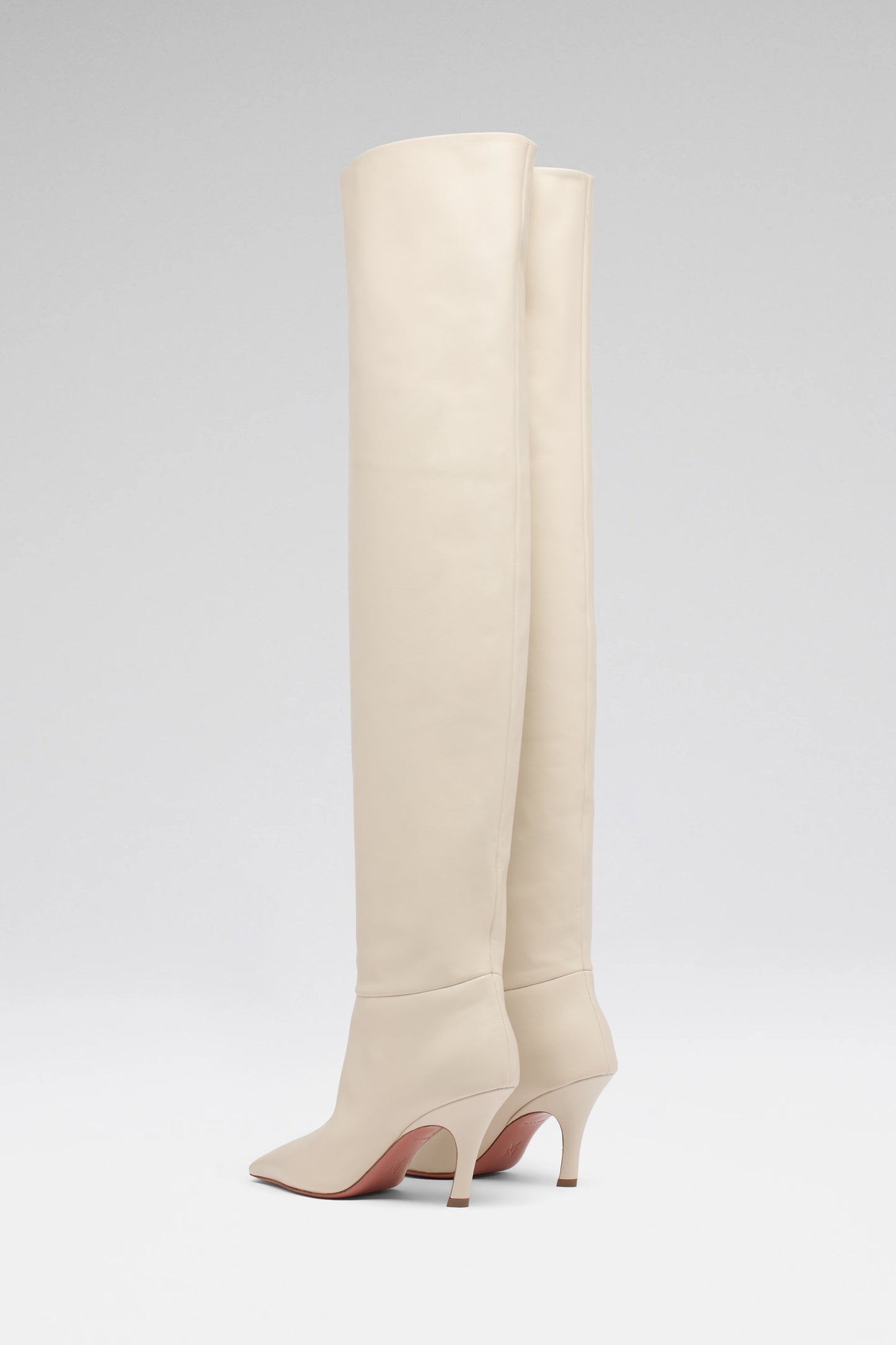 Jamie Thigh High 80 Almond Calf