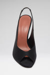 Kristina Sling 105 Black Satin