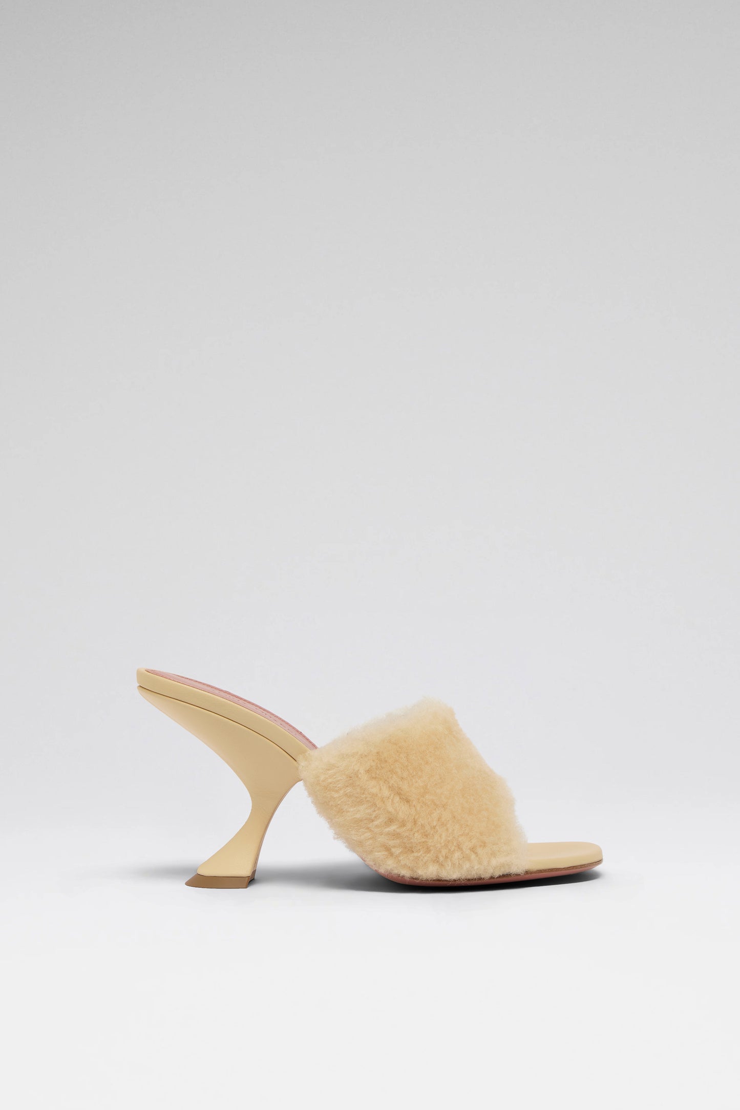 Taylor Fur Slipper 90 Beige Shearling