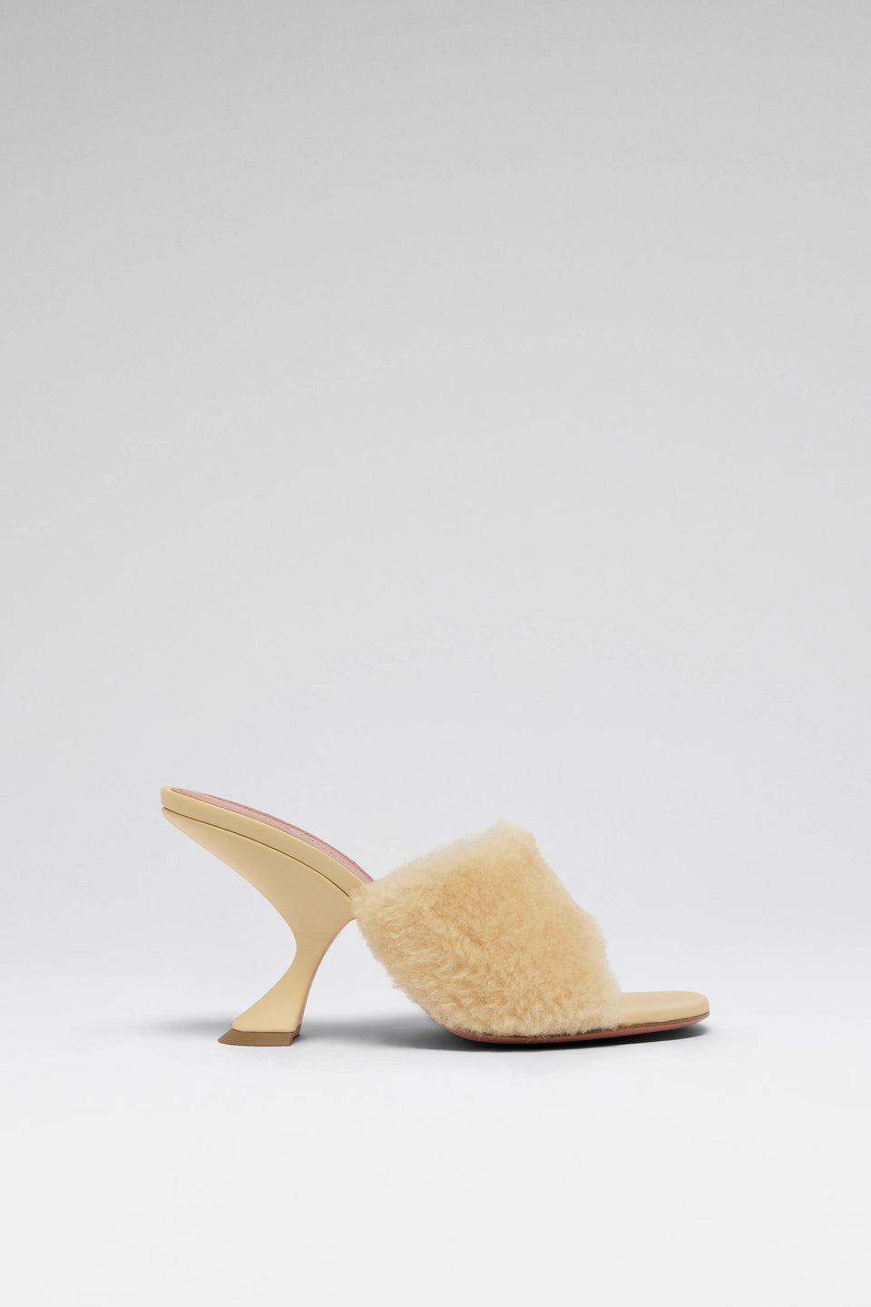 Taylor Fur Slipper 90 Beige Shearling