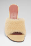 Taylor Fur Slipper 90 Beige Shearling