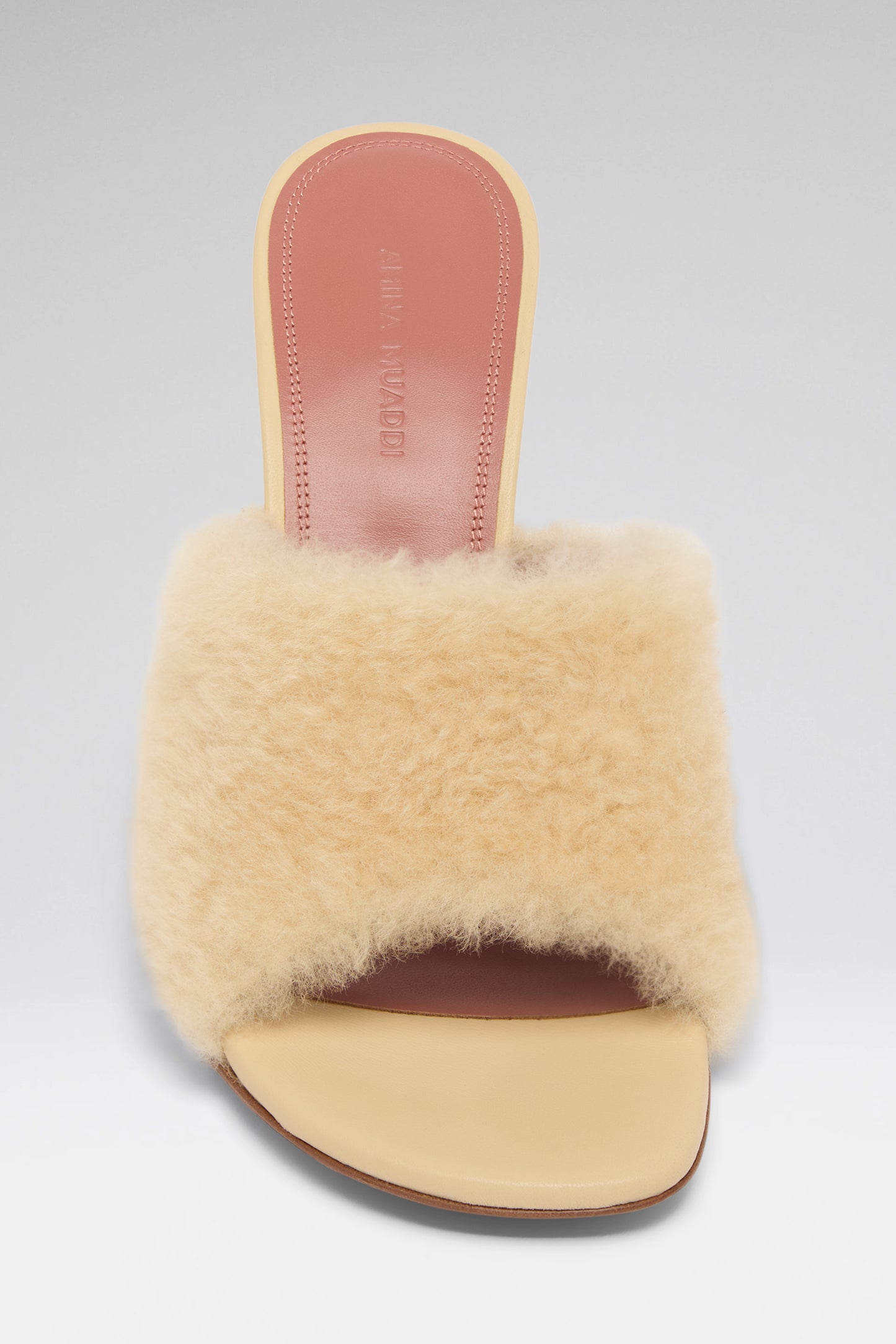 Taylor Fur Slipper 90 Beige Shearling