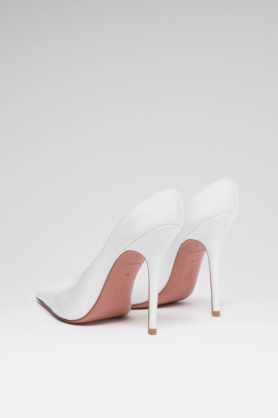 Anok Mule 105 White Patent