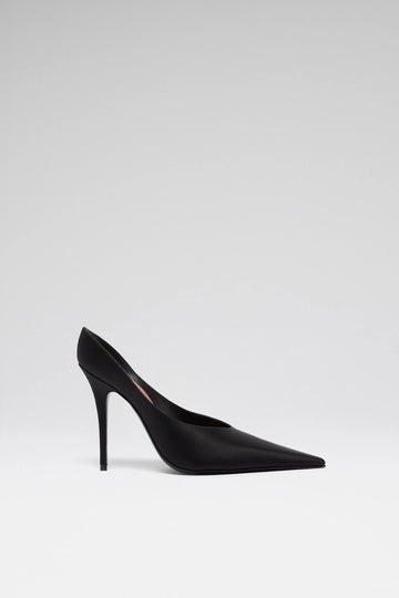 Anok Mule 105 Black Satin