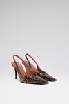 Anok 90 designer slingbacks