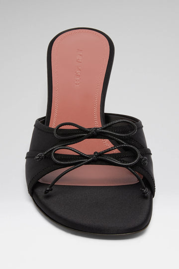 Eleonora Slipper 45 Black Satin