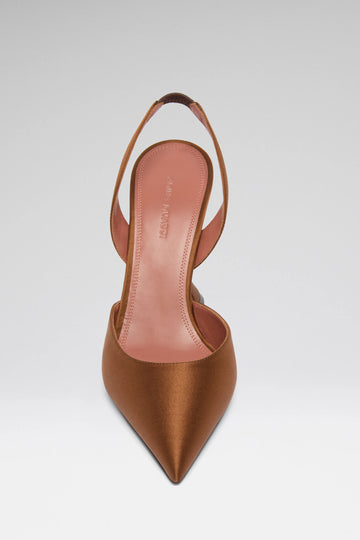 Holli Sling 95 Mocha Satin