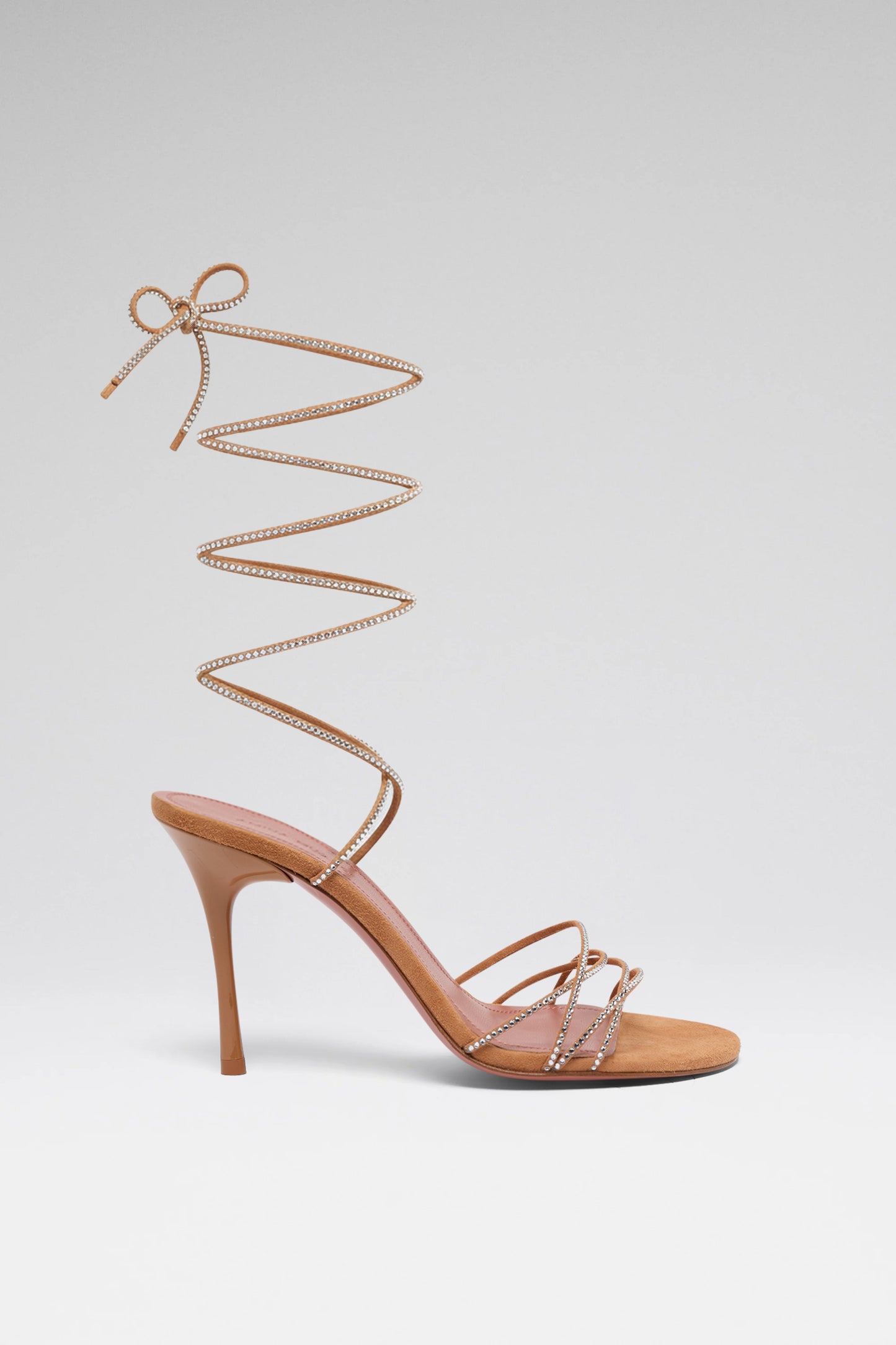 Lori 95 luxury latte suede lace-ups