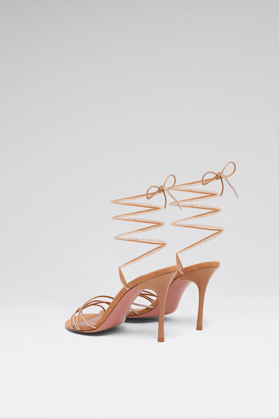 Lori 95 luxury latte suede lace-ups