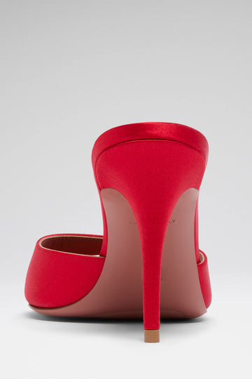 Elodie Slipper 90 Red Satin