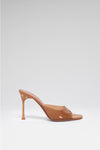 Alexa Glass Slipper 95 Latte Pvc