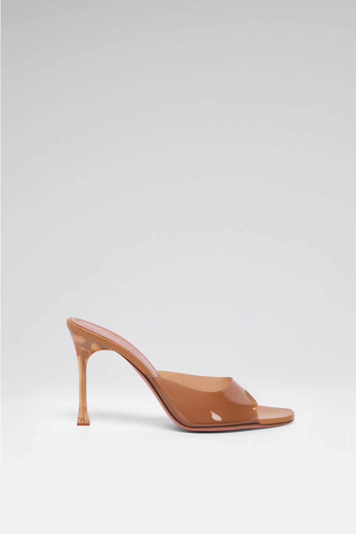 Alexa Glass Slipper 95 Latte Pvc