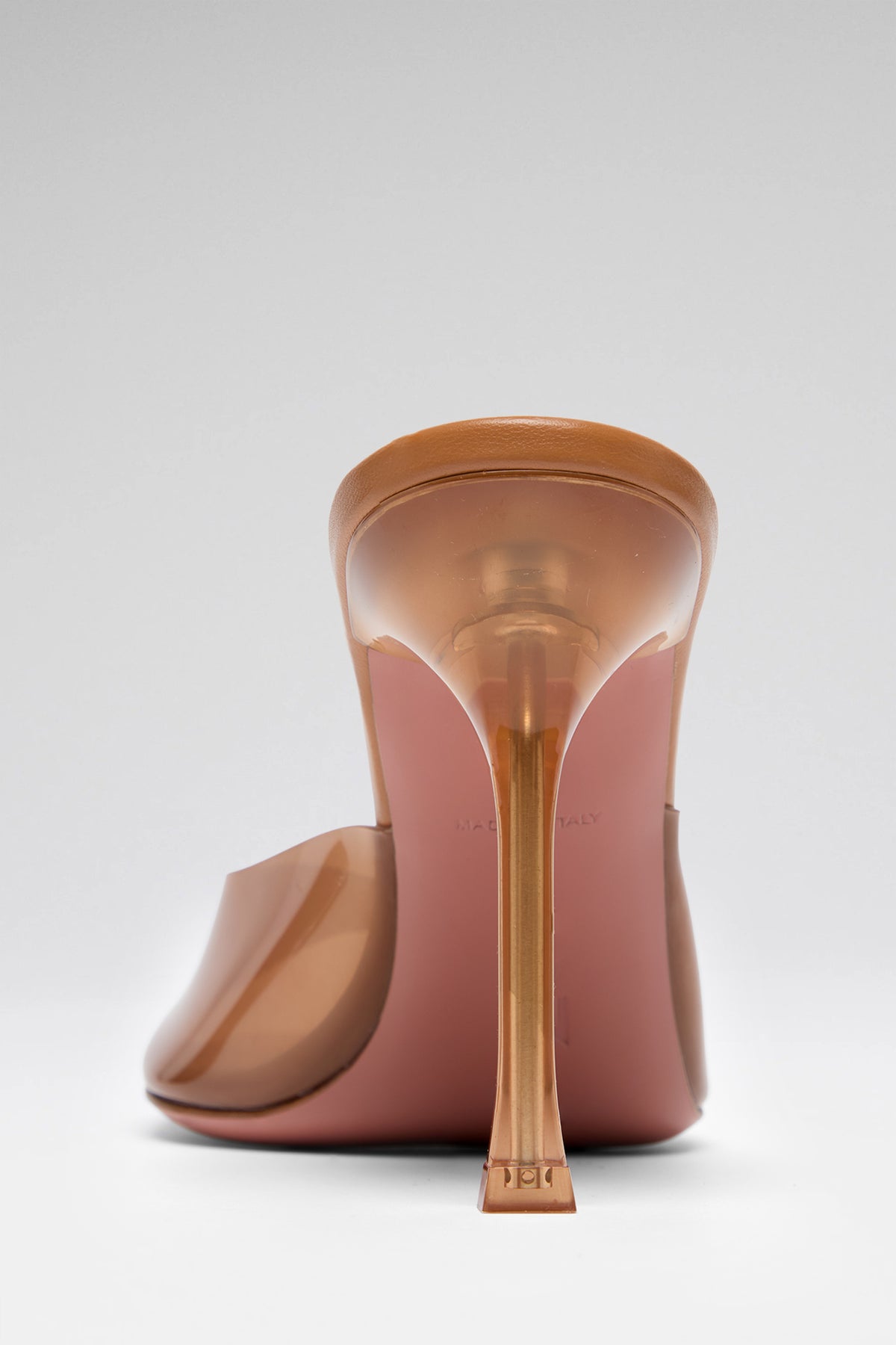 Alexa Glass Slipper 95 Latte Pvc