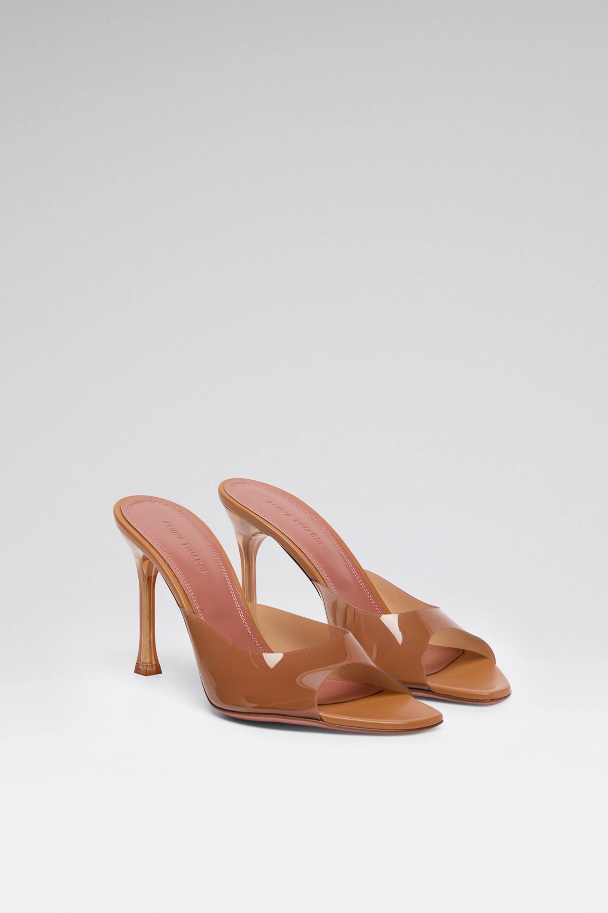 Alexa Glass Slipper 95 Latte Pvc