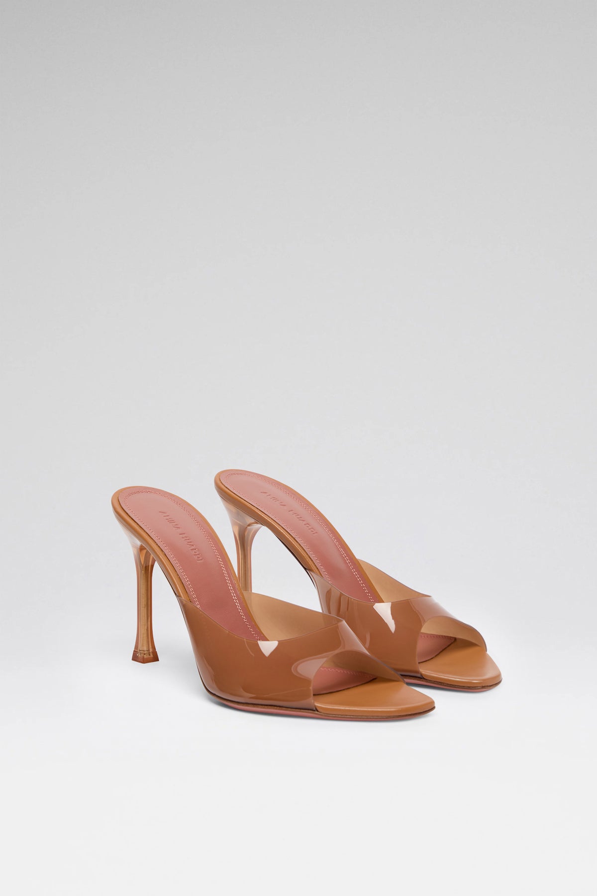 Alexa Glass Slipper 95 Latte Pvc