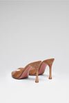 Alexa Glass Slipper 95 Latte Pvc