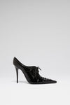 Kim Mule 105 Black Printed Croc