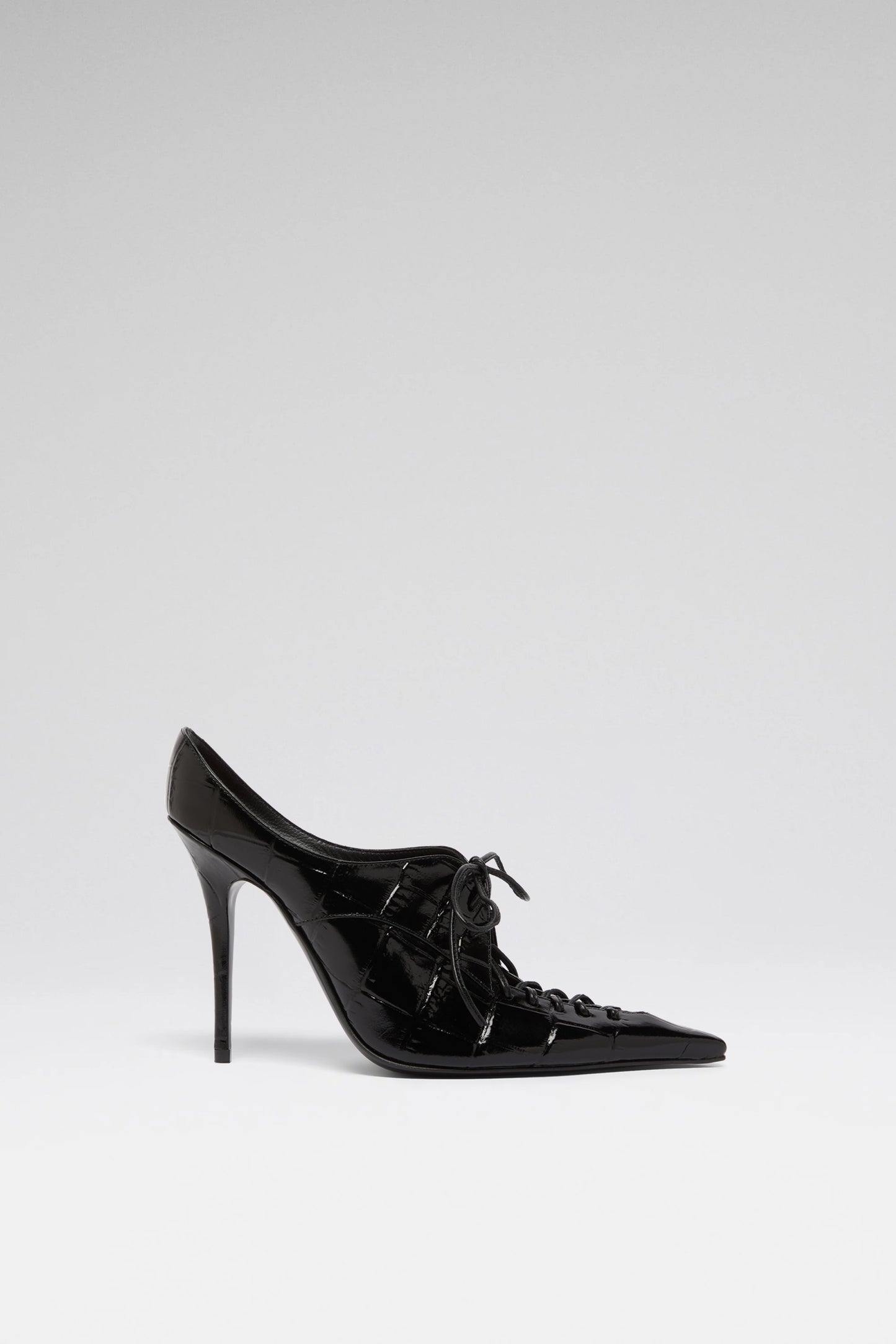 Kim Mule 105 Black Printed Croc