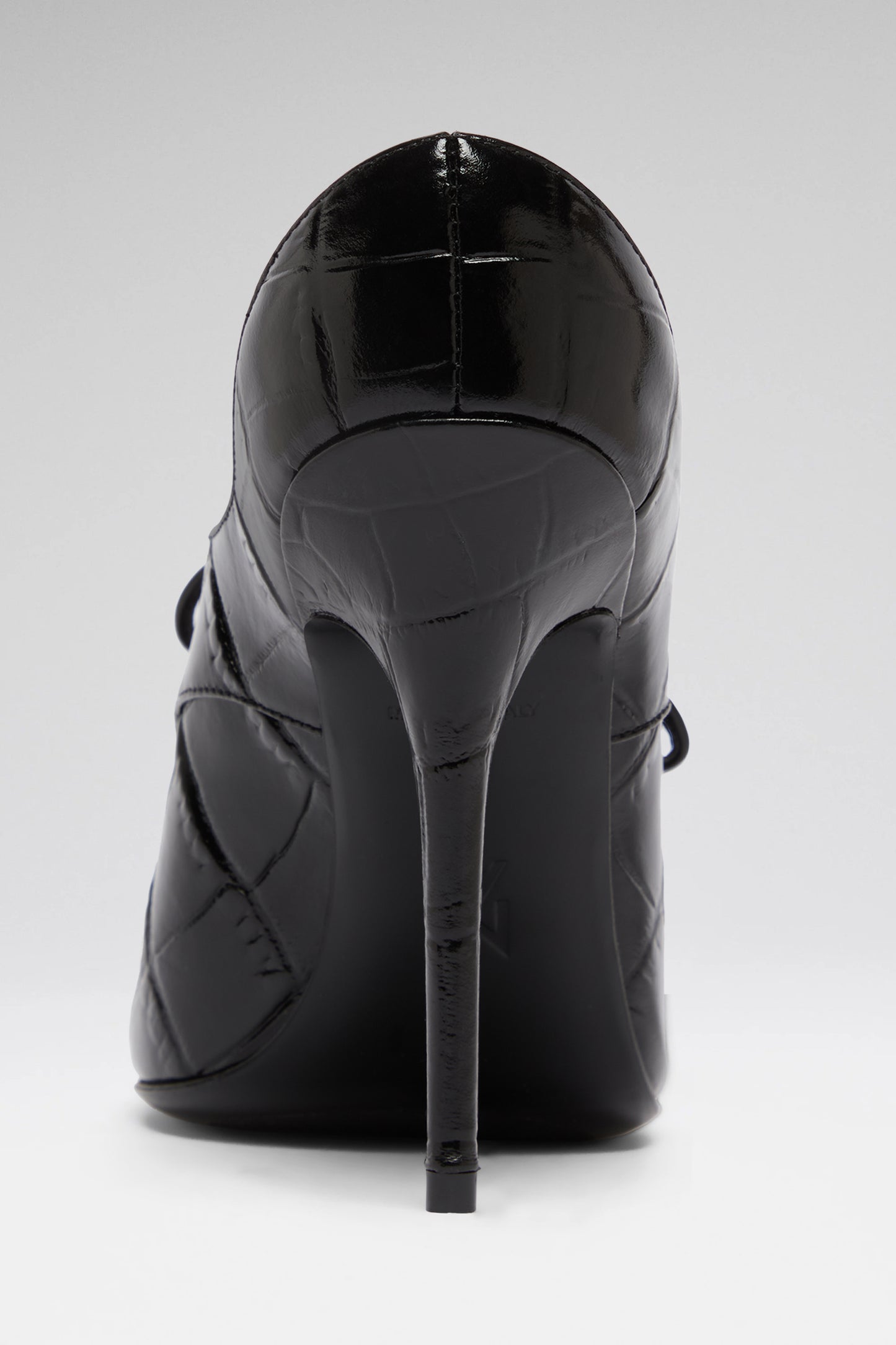 Kim Mule 105 Black Printed Croc