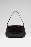 Ami Bag Brown Shiny Croco