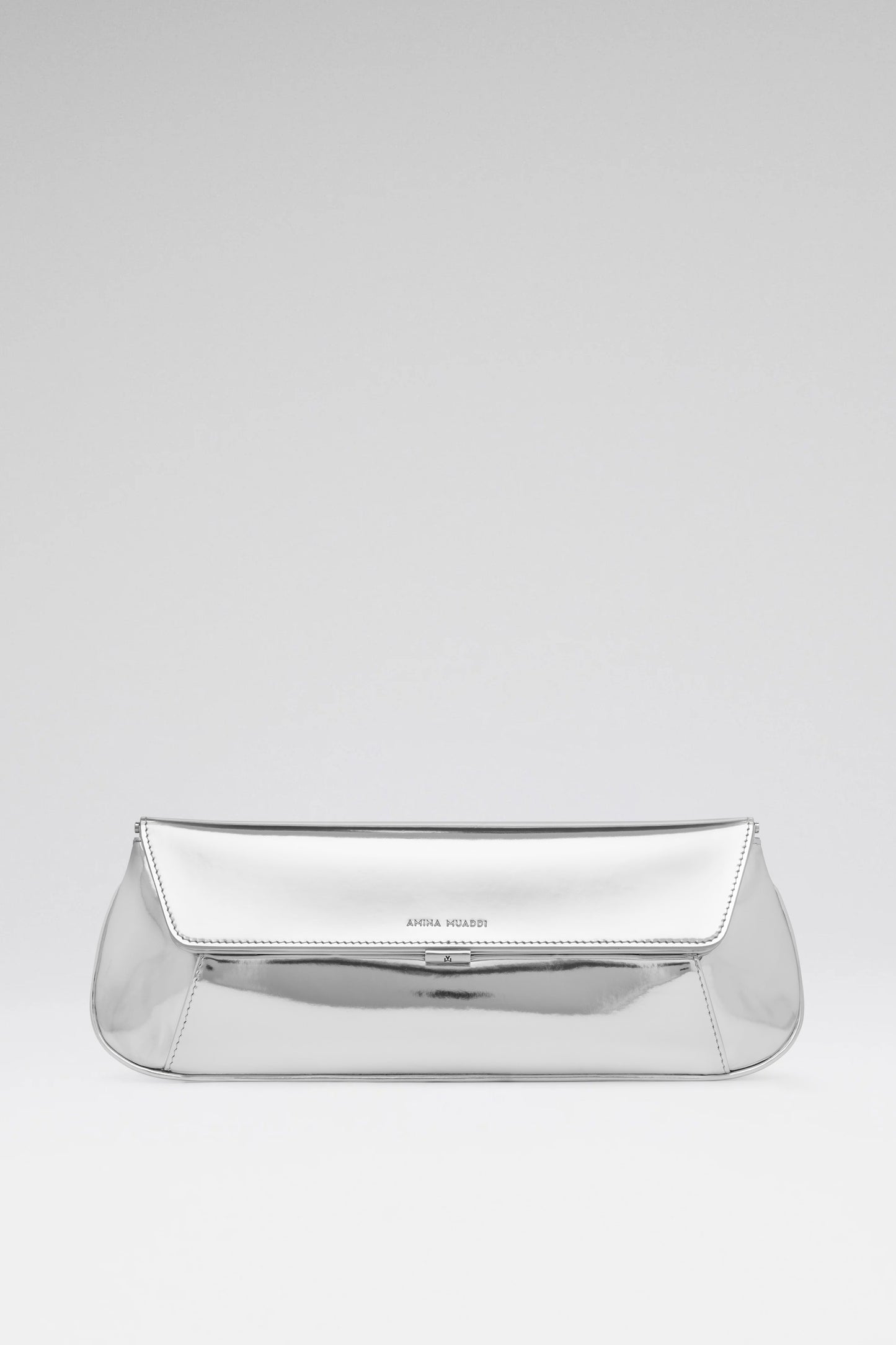 Ami Clutch Silver Mirror