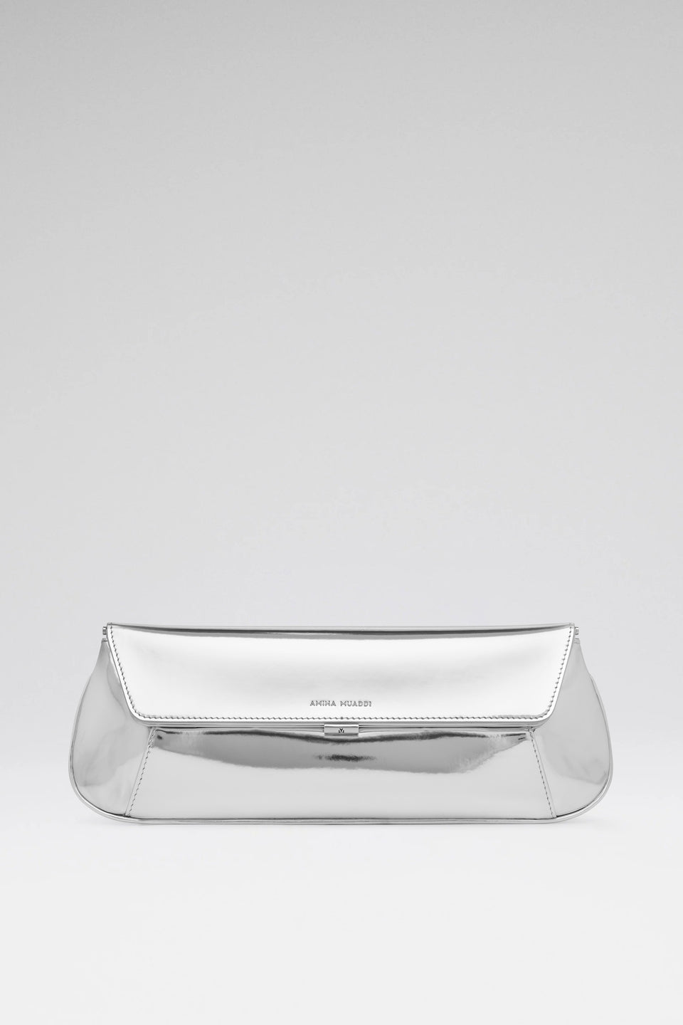 Ami Clutch Silver Mirror